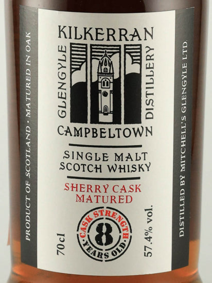 Kilkerran 8 Years Old Sherry Cask