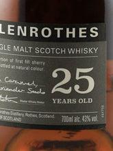 Load image into Gallery viewer, Glenrothes 25 Years Old