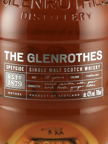 Glenrothes 18 Years Old