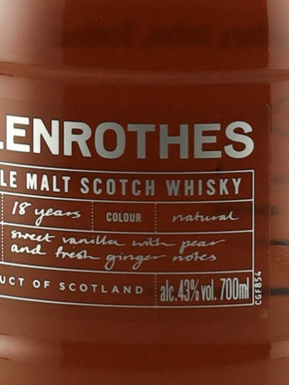 Glenrothes 18 Years Old