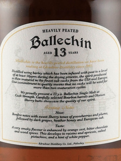 Ballechin 13 Years Old 2023 Release