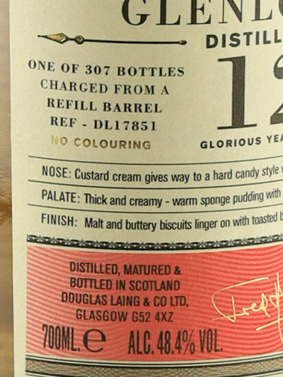 Old Particular Glenlossie 12 Years Old 2011