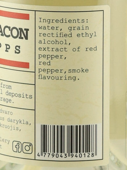 Smoked Bacon Schnapps