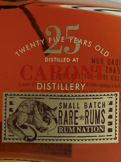 Rum Nation Caroni 25 Years Old 1998