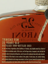Load image into Gallery viewer, Rum Nation Caroni 25 Years Old 1998