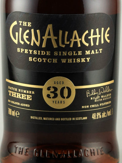 Glenallachie 30 Years Old Batch 3