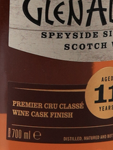 Load image into Gallery viewer, Glenallachie 11 Years Old Premier Cru Classe Wine Cask Finish