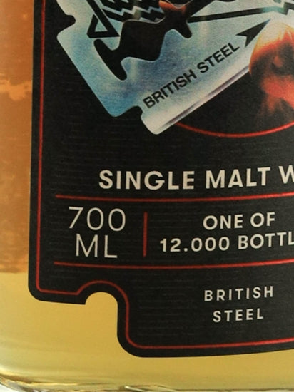 Judas Priest British Steel Single Malt Whisky