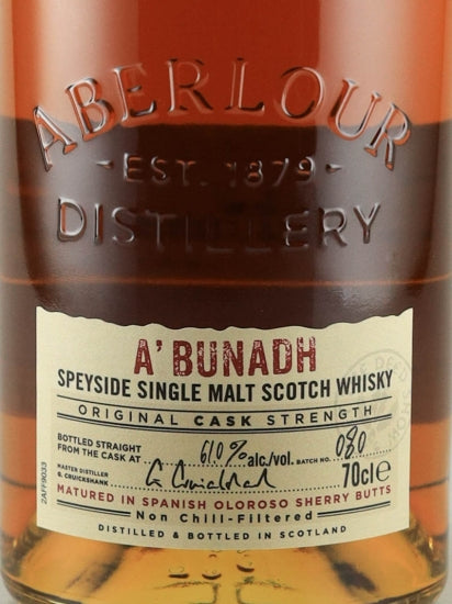 Aberlour A'bunadh Batch 80