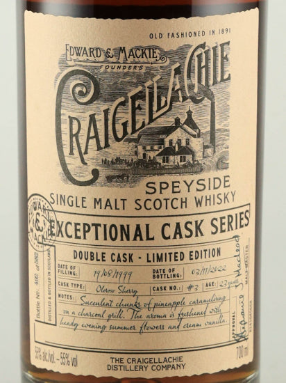 Craigellachie 23 years 1999 for LMDW 55%