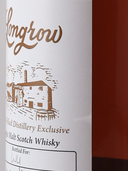Longrow hand filled 57.9% (defective label)