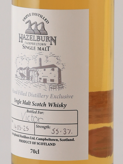 Hazelburn Handfilled
