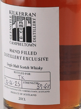 Load image into Gallery viewer, Kilkerran Handfilled 200ml