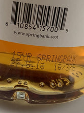 Load image into Gallery viewer, Springbank 15 Years Old 2018-08 Release