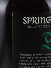 Load image into Gallery viewer, Springbank 15 Years Old 2025-02 Release