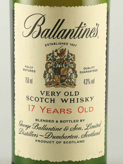Ballantine's 17 Years Old 750ml Old Label