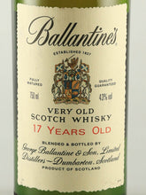 Load image into Gallery viewer, Ballantine's 17 Years Old 750ml Old Label