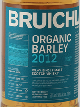 Load image into Gallery viewer, Bruichladdich Organic 2012