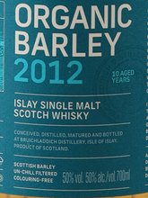 Load image into Gallery viewer, Bruichladdich Organic 2012