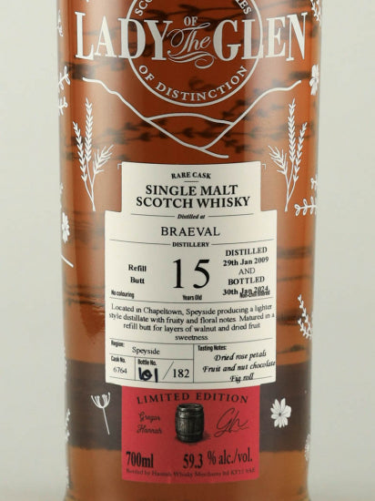 Lady of the Glen Braeval 15 Years Old 2009