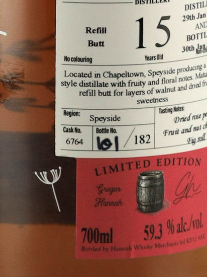 Lady of the Glen Braeval 15 Years Old 2009