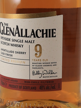 Load image into Gallery viewer, Glenallachie 9 Years Old Amontillado Sherry Cask Finish