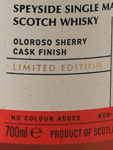 Load image into Gallery viewer, Glenallachie 9 Years Old Oloroso Sherry Cask Finish