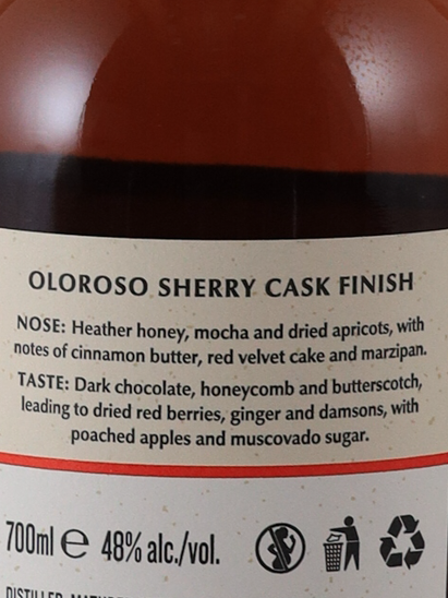 Glenallachie 9 Years Old Oloroso Sherry Cask Finish