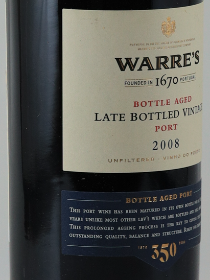 Warre's Vintage Port 2008