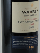 Load image into Gallery viewer, Warre's Vintage Port 2008