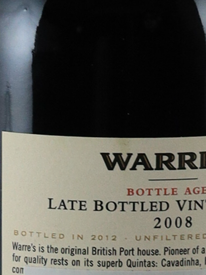 Warre's Vintage Port 2008