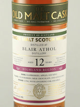 Load image into Gallery viewer, Old Malt Cask Blair Athol 12 Years Old 2010