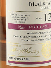 Load image into Gallery viewer, Old Malt Cask Blair Athol 12 Years Old 2010