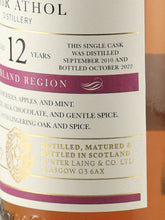 Load image into Gallery viewer, Old Malt Cask Blair Athol 12 Years Old 2010