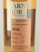 Load image into Gallery viewer, Carn Mor Strictly Limited Strathmill 7 Years Old 2016