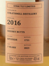Load image into Gallery viewer, Carn Mor Strictly Limited Strathmill 7 Years Old 2016