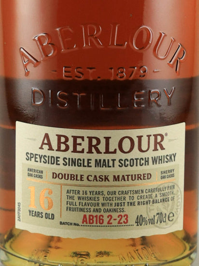 Aberlour 16 Years Old Double Cask Matured Batch 2-23