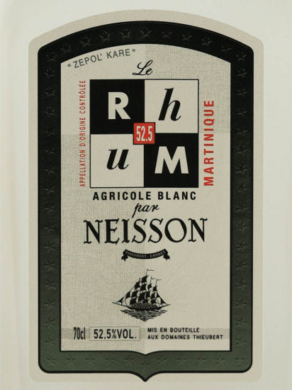 Neisson Le Rhum Blanc Silver Top