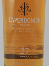 Load image into Gallery viewer, Caperdonich Peated 27 Years Old