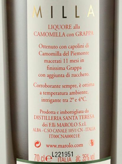 Marolo Mira Chamomile Liqueur