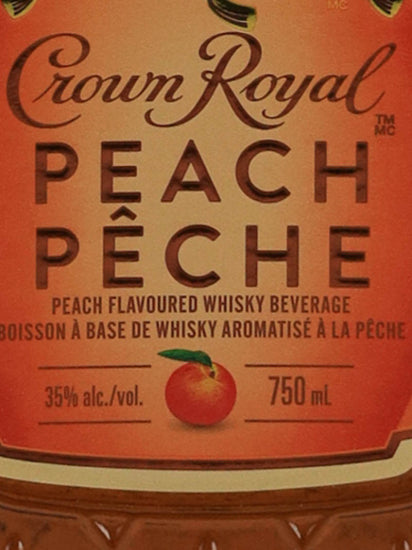 Crown Royal Peach Liqueur 750ml