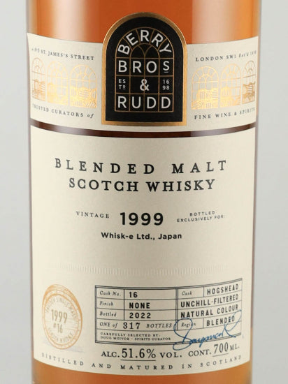 BB&R Blended Malt 22 Years Old 1999
