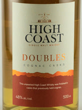 Load image into Gallery viewer, High Coast Doubles Cognac Casks 500ml
