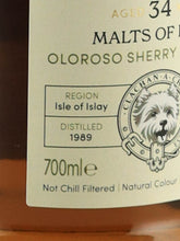 Load image into Gallery viewer, Murray McDavid Malts of Islay 34 Years Old 1989