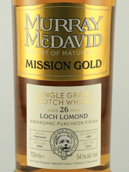 Murray McDavid Loch Lomond 26 Years Old 1996