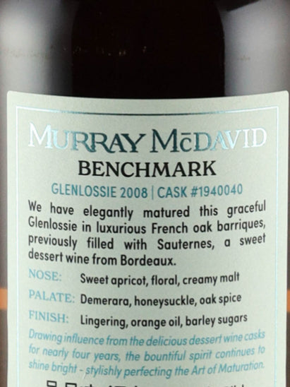 Murray McDavid Glenlossie 14 Years Old 2008