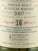 Load image into Gallery viewer, Old Malt Cask Glengoyne 16 Years Old 2007 25th Anniversary Bottle