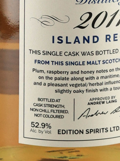 First Editions Jura 11 Years Old 2011