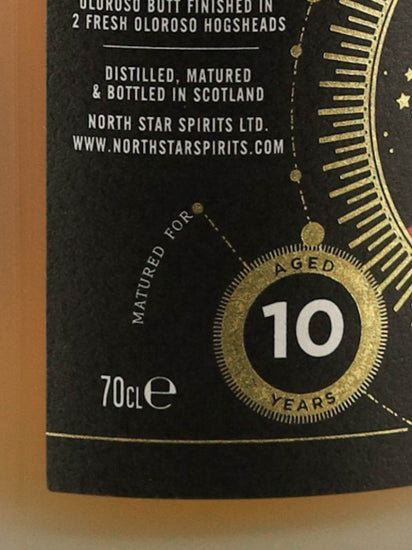 North Star Secret Speyside 10 Years Old 2010