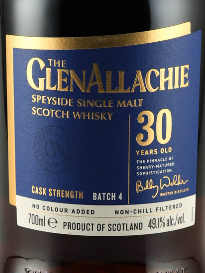 Glenallachie 30 years Batch 4 49.1% [Authorized Import]